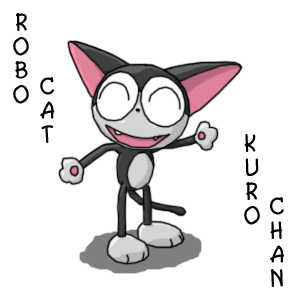 Robot cat Kurochan