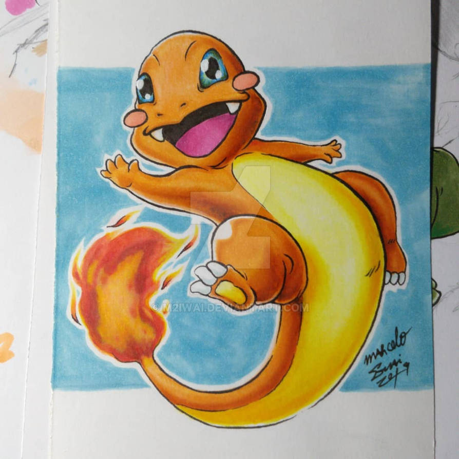 Charmander Pokemon FanArt By M2Iwai On DeviantArt charmander-pokemon-fanart-by-m2iwai-on-deviantart