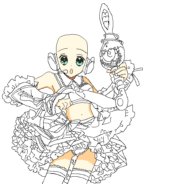 Magical girl base by Fara4X3 on DeviantArt Magical girl base by Fara4X3 on DeviantArt