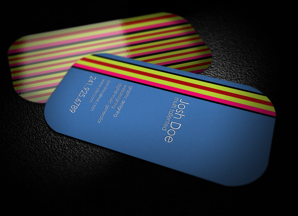 Awesome Round Business card