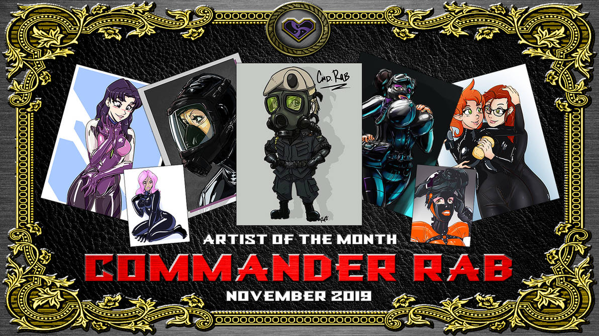 Artist of the Month NOV 2019 COMMANDER RAB by XDoubleHeartX on
