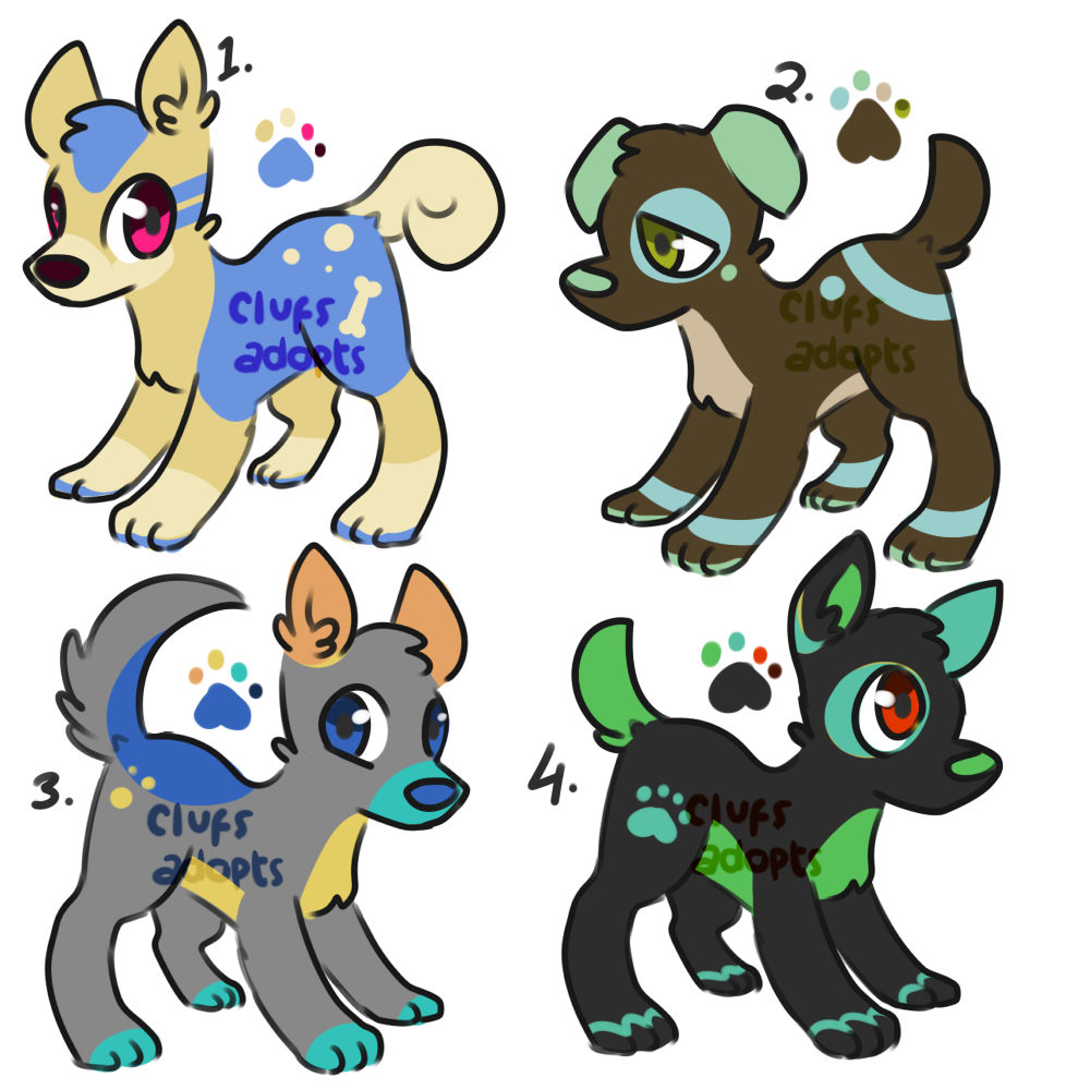 Clufers - adoptables 100points [OPEN]