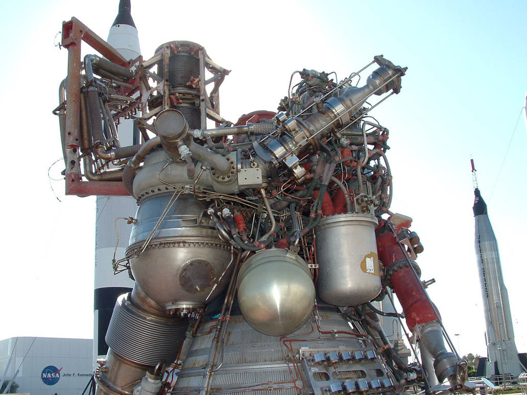 Rocket Engine by Dracoart-Stock Rocket Engine by Dracoart-Stock
