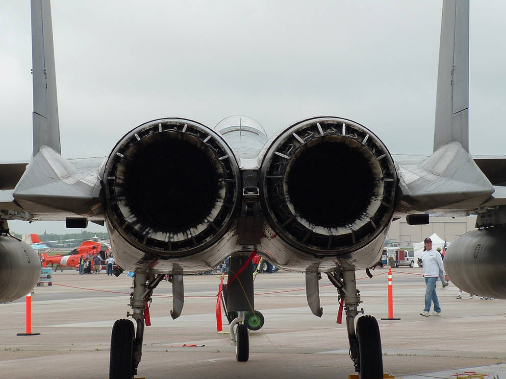 F-15 Eagle back 2 by Dracoart-Stock on DeviantArt
