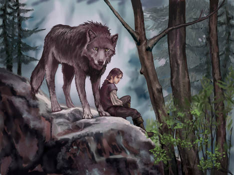 Arya and Nymeria