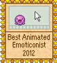 Best Animated Emoticonist - 2012