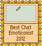 Best Chat Emoticonist - 2012 by Krissi001