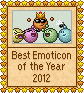 Best Emoticon of the year - 2012 by Krissi001