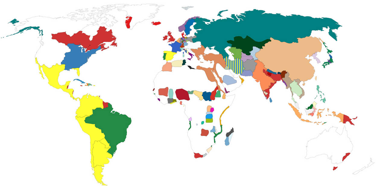 1815 world map by JemimahSTinky on DeviantArt