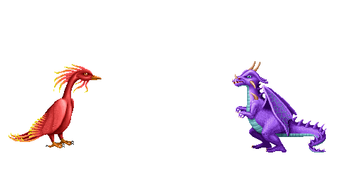 Phoenix V.S Purple Dragon