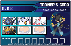 Elex's Trainer Card