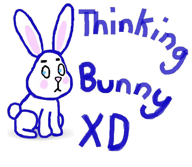 Thinking Bunny XD by Random-BunnyXD on DeviantArt