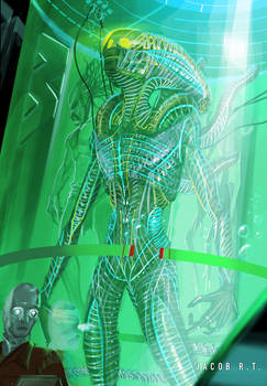 Engimorph (Xenomorph OC Concept)
