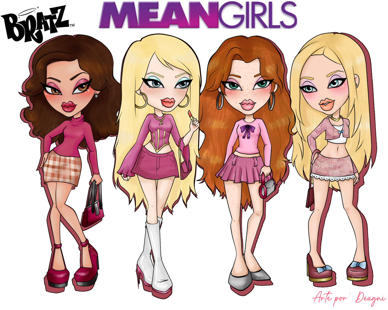 Bratz Mean Girls By Deagni On DeviantArt por-profit-on-return-in-business-finance-by-acronymsandslang