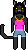 simple anthro pixel 2- Cat