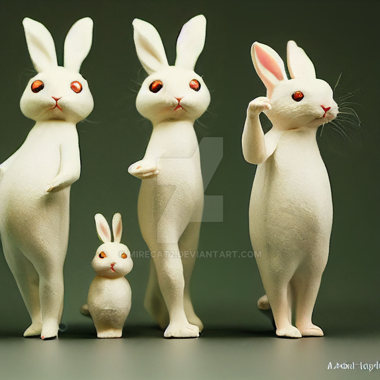 rabbit dolls collection by Mirecat2 on DeviantArt
