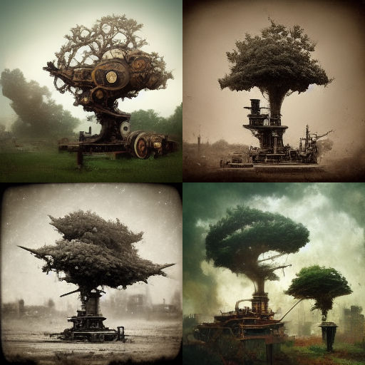 Steampunk Style Tree Steampunk. A tree in storm by Mirecat2 on DeviantArt