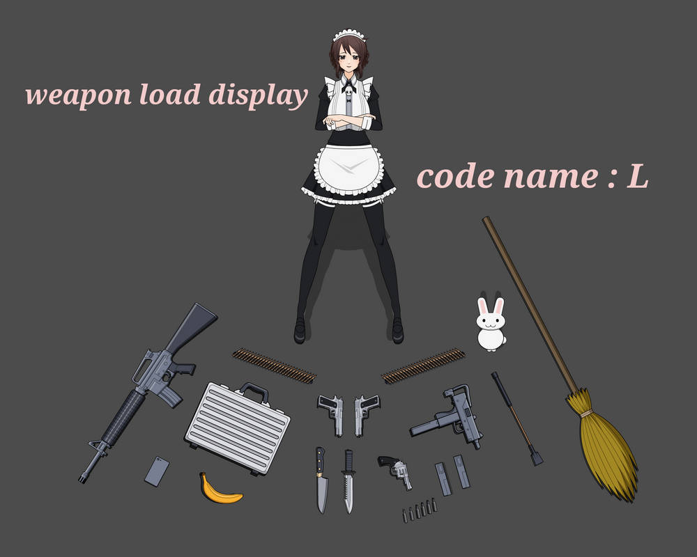 weapon load display by keou109 on DeviantArt