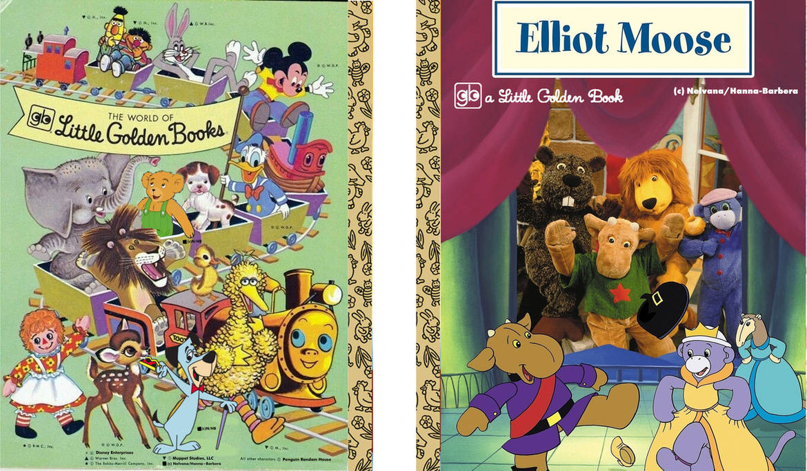 Elliot Mouse Bullets Elliot Moose Little Golden Book by patrickrich on DeviantArt