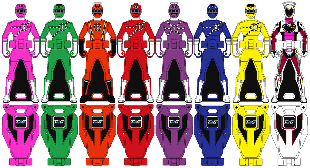 Ranger Keys: Ressha Sentai ToQger by Axusho on DeviantArt