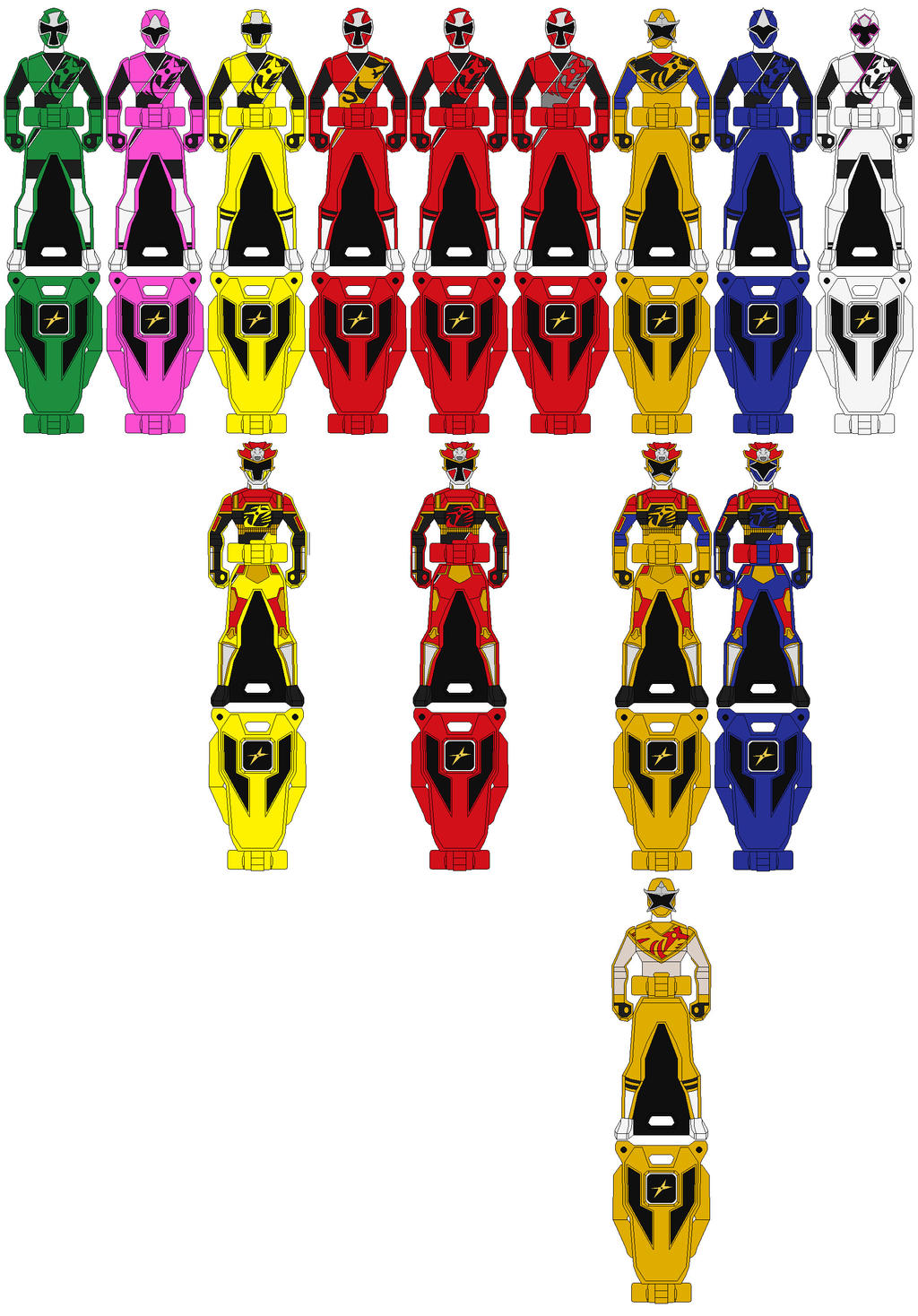 Ranger Keys: Shuriken Sentai Ninninger by Axusho on DeviantArt
