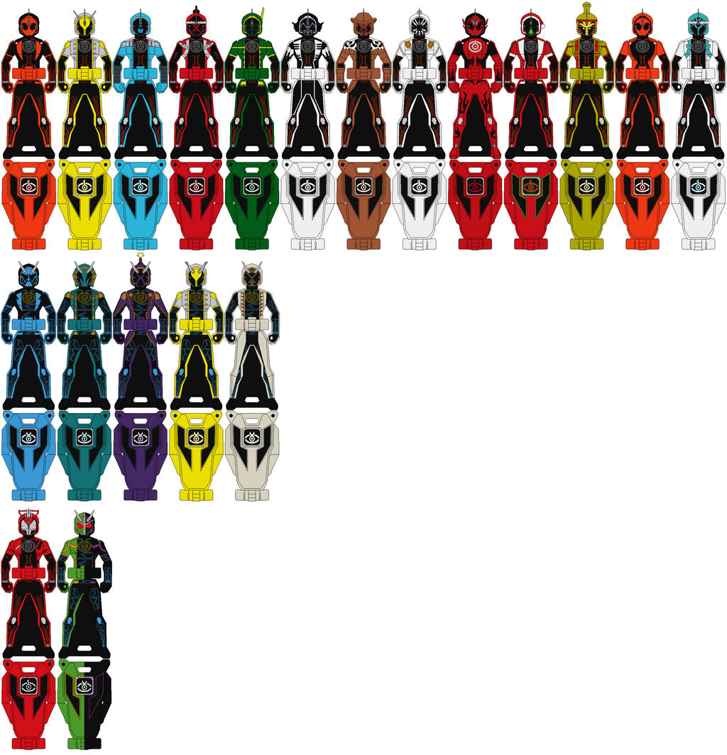 Ranger Keys: Kamen Rider Ghost by Axusho on DeviantArt
