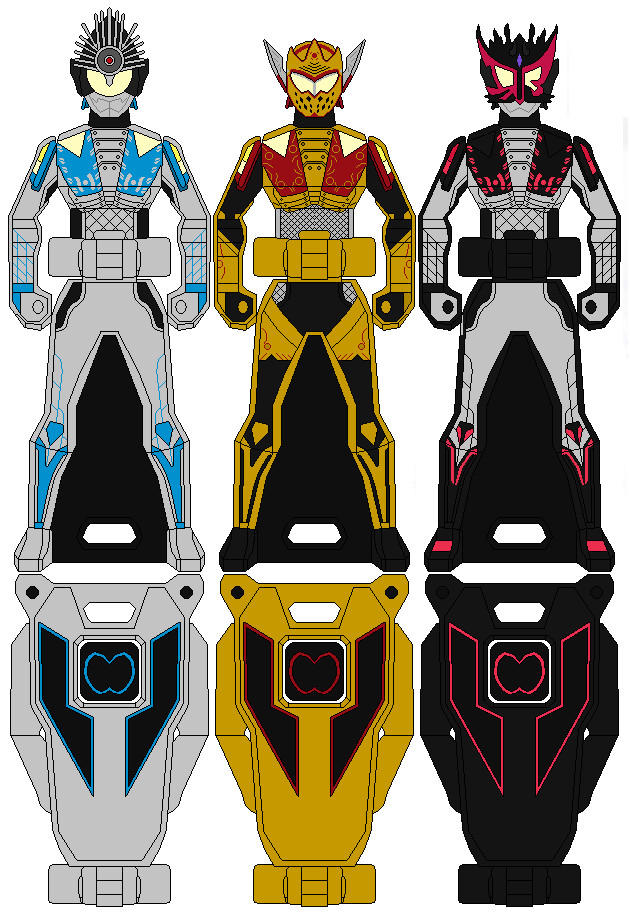 Ranger Keys: Kamen Rider Gaim (Apple Riders) by Axusho on ...