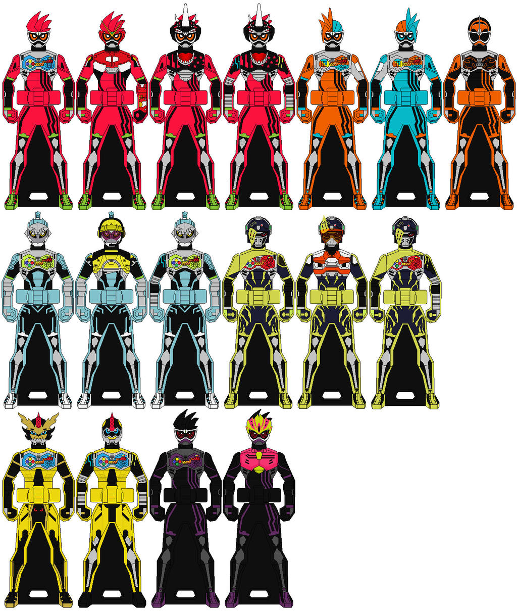 Ranger Keys: Kamen Rider Ex-Aid by Axusho on DeviantArt