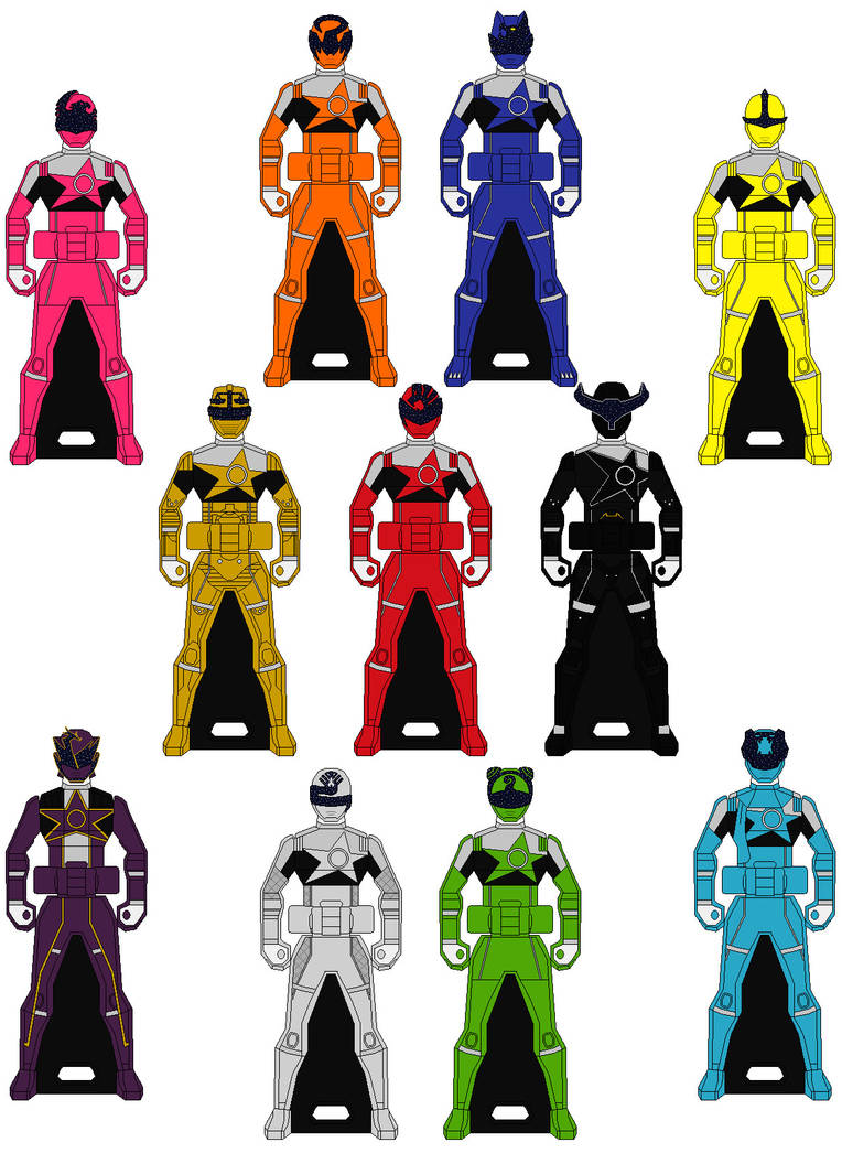 Ranger Keys: Uchuu Sentai Kyuranger by Axusho on DeviantArt