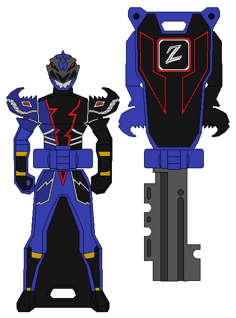 Ranger Keys- Evil Dino/Cosmic Fury Blue Ranger by Axusho on DeviantArt