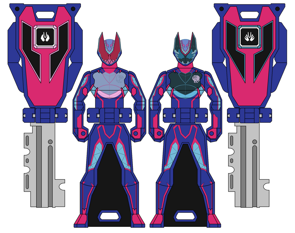 Ranger Keys- Kamen Rider Ultimate Revi + Vice by Axusho on DeviantArt