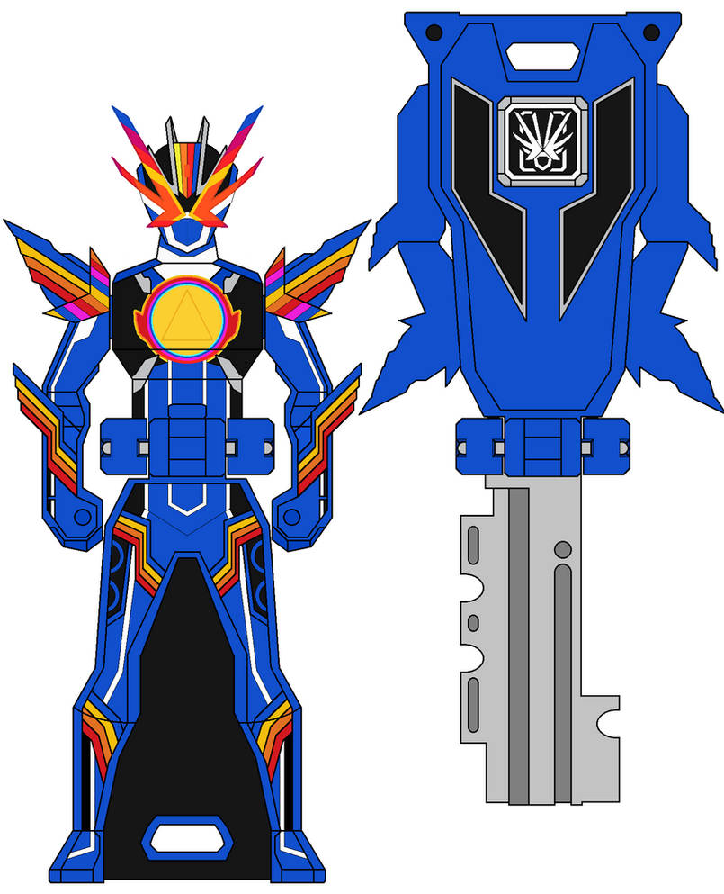 Ranger Keys- Kamen Rider Rainbow Gotchard by Axusho on DeviantArt