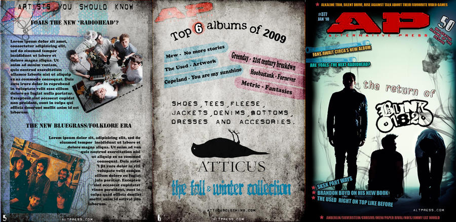 Alternative Press newsletter by raincolaciggs on DeviantArt