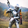 Knight set for battle