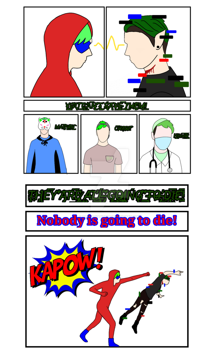 The Hero vs The Villain by Tazmanianbrit on DeviantArt