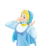 Cinderella Hijab ~ Commission