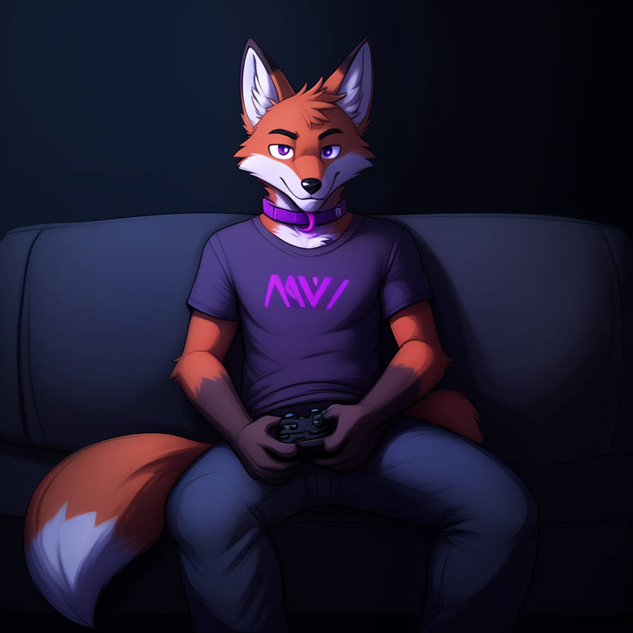 Fox Video Deviantart Fox playing game by FyzeTheFox on DeviantArt