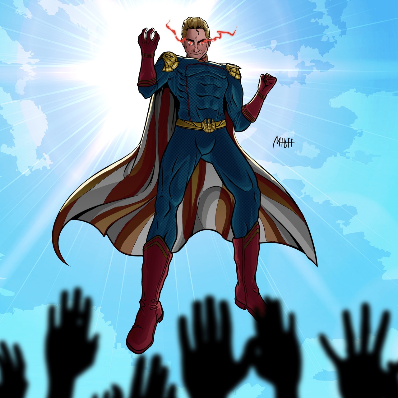 Homelander by MhoffArt on DeviantArt