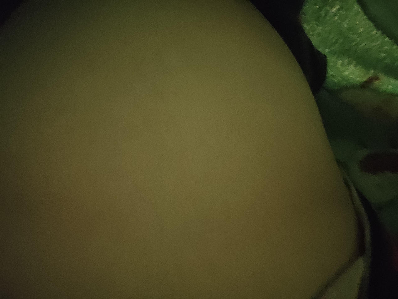 From the top while laying