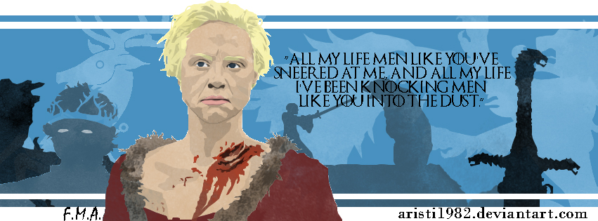 FLAG (Quote) - series 2 - Brienne