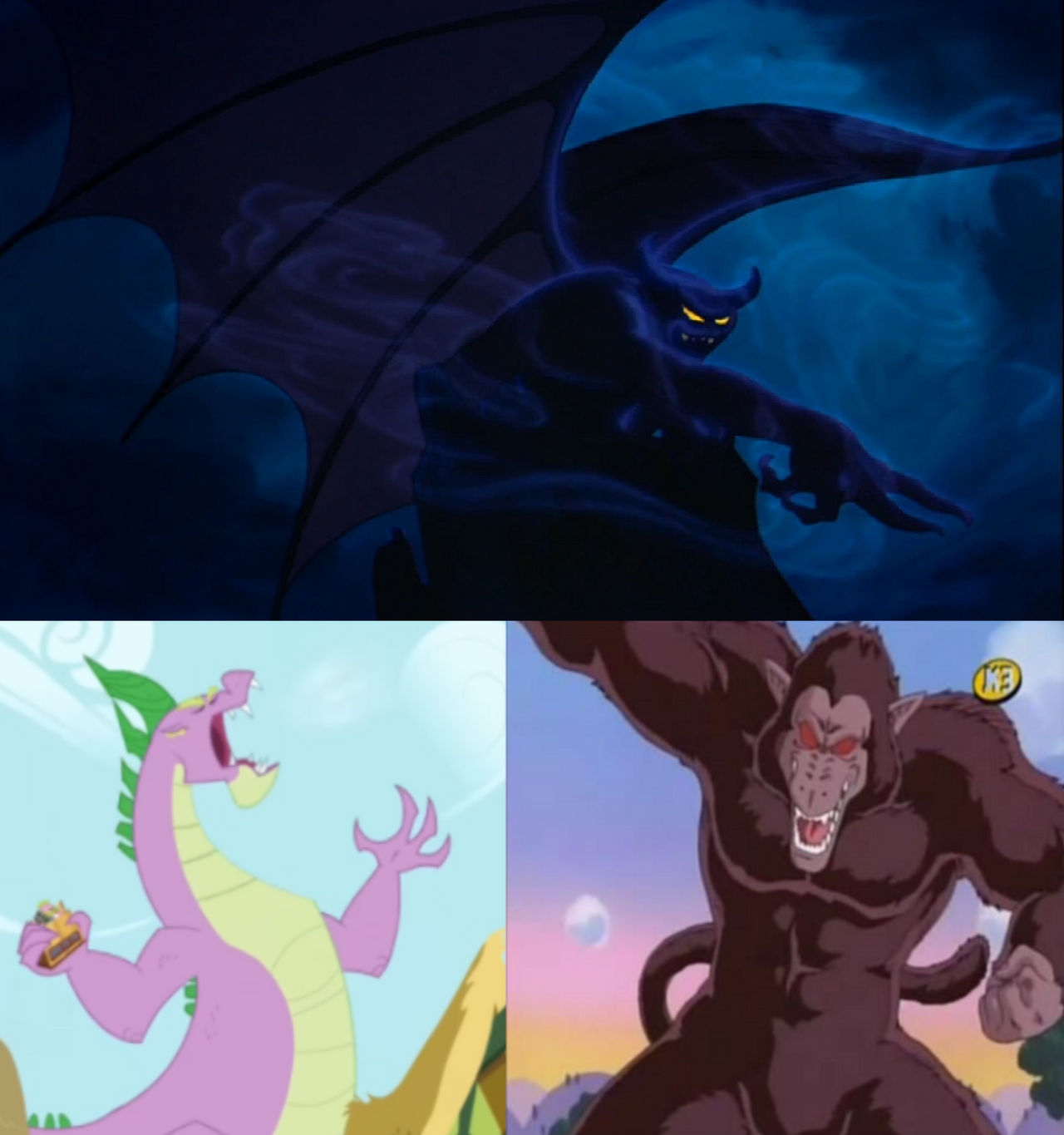 Spikezilla Spikezilla and Oozaru vs Chernabog by Kaijuzilla200 on DeviantArt