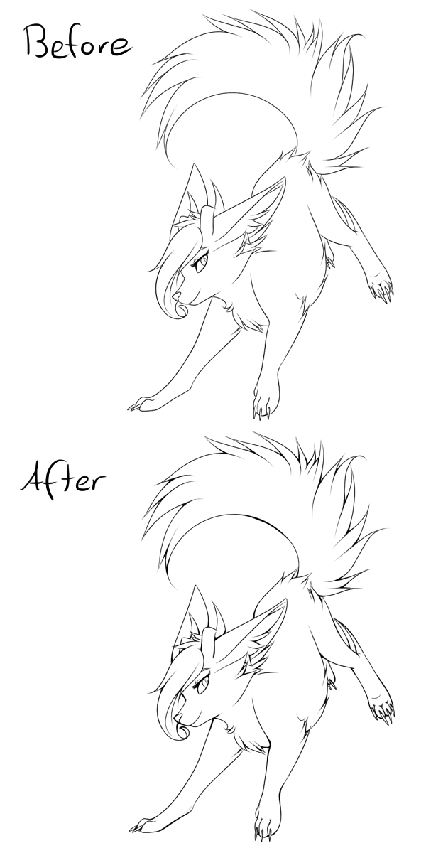 Art style advice: Lineart