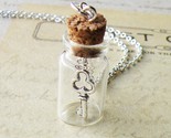 Bottle Charm Key Necklace