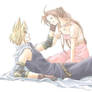 Aerith and Cloud