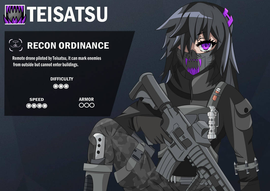 Rainbow Six Siege Anime Operator by Akarizz on DeviantArt