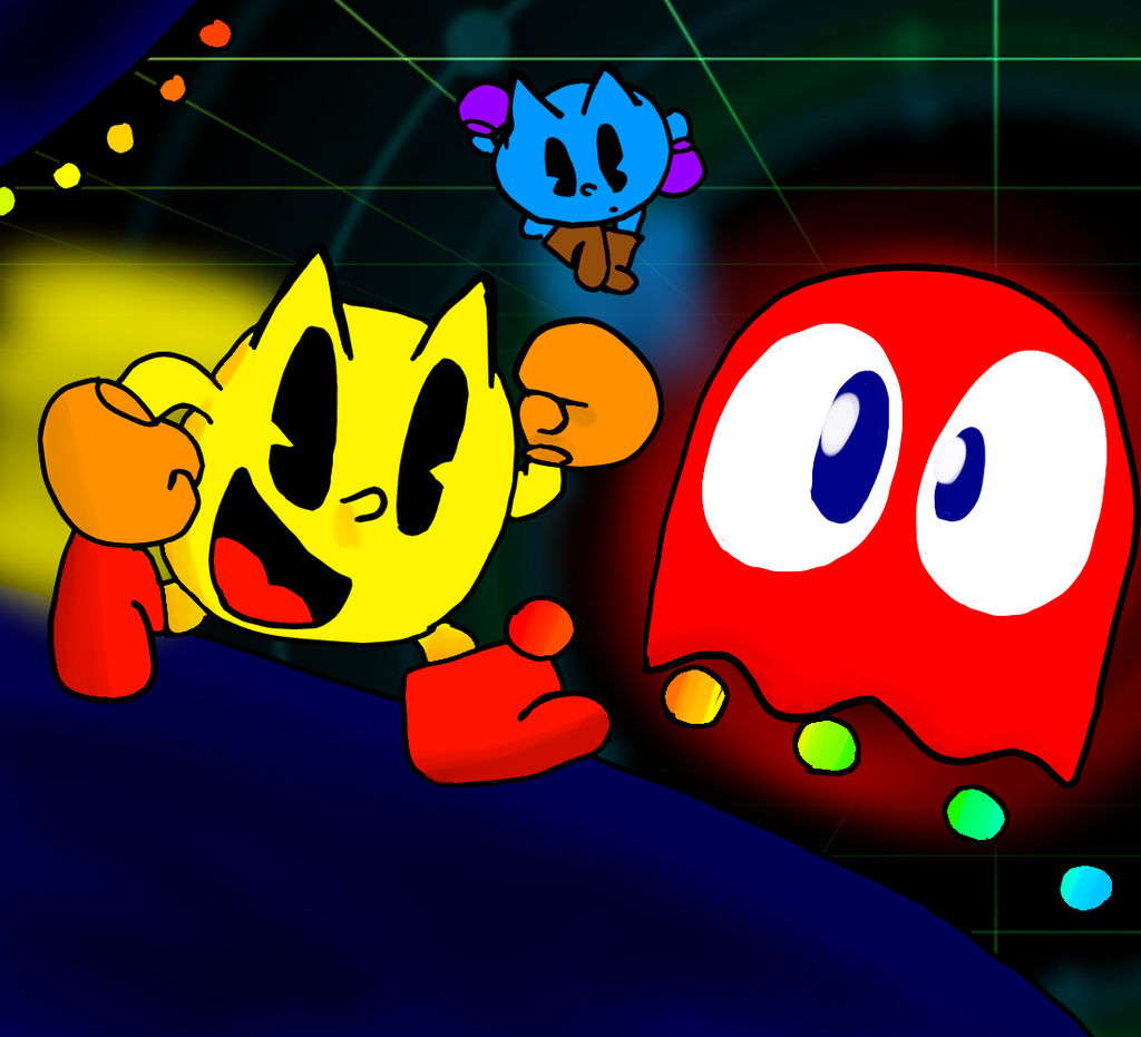 Double Pacman Double pac attack by genny03 on DeviantArt