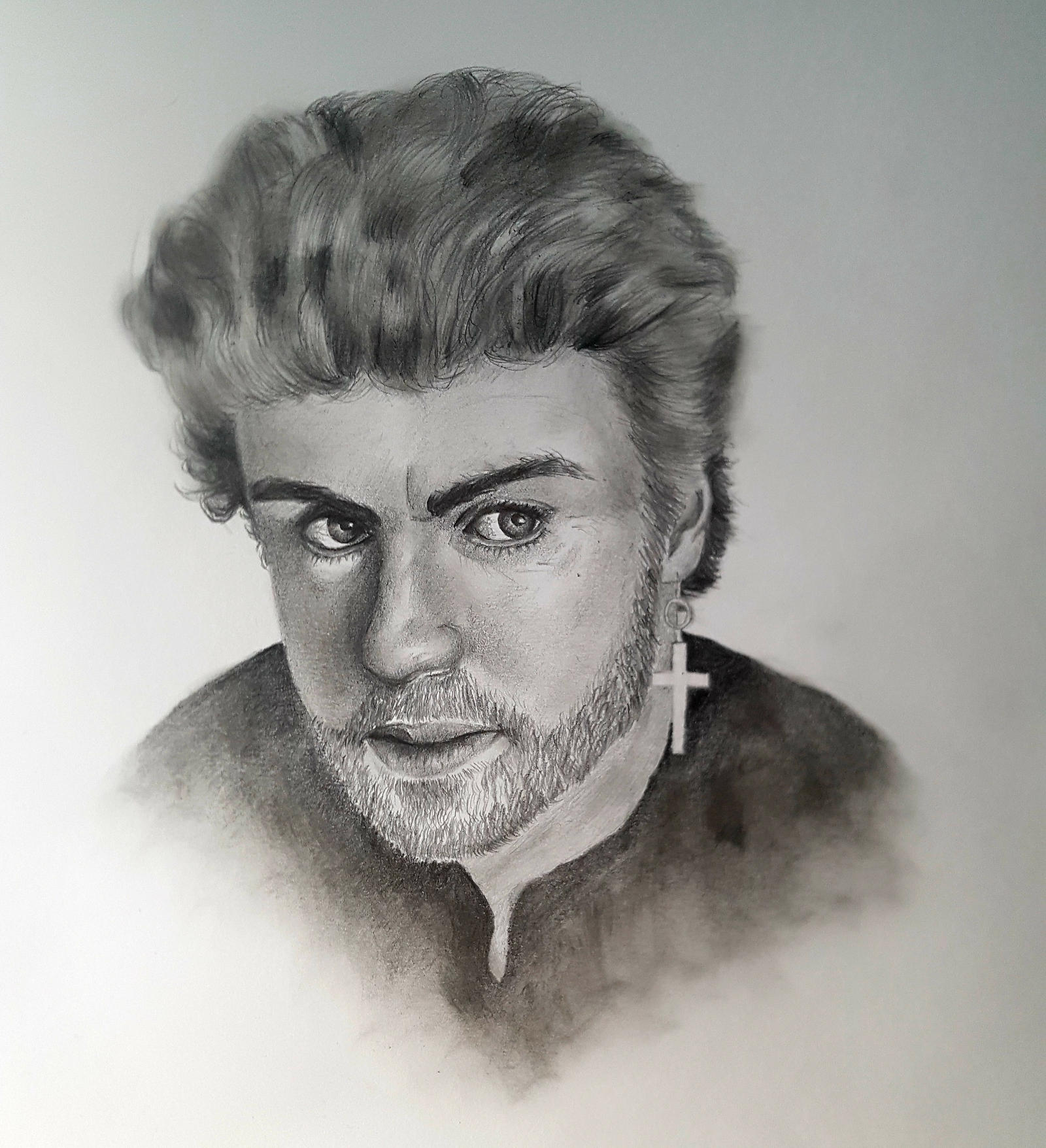 George Michael by GattsuArt on DeviantArt