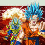 Goku SSJGSS2 VS Stronger God