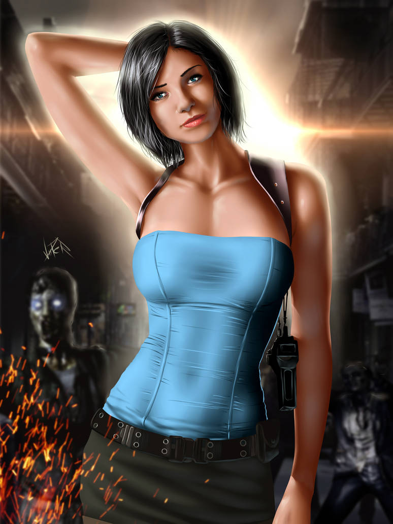 Jill Valentine - Wallpaper and Scan Gallery - Minitokyo