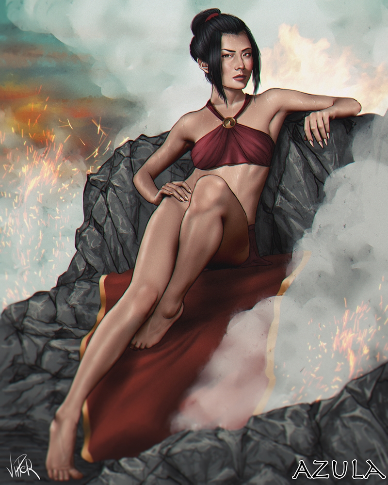 Azula - The Legend of Aang by ViiPerArt